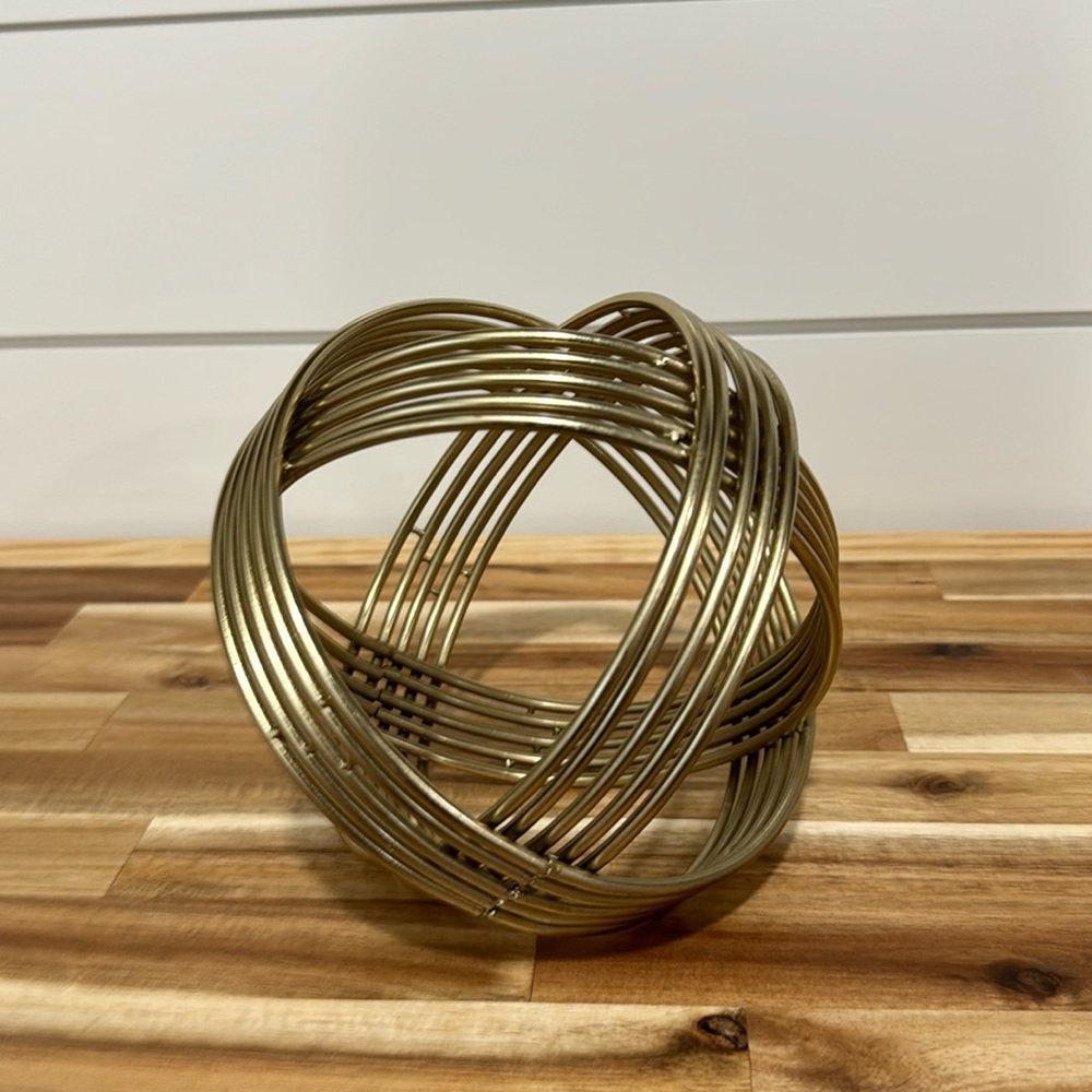 Gold Metal Orb